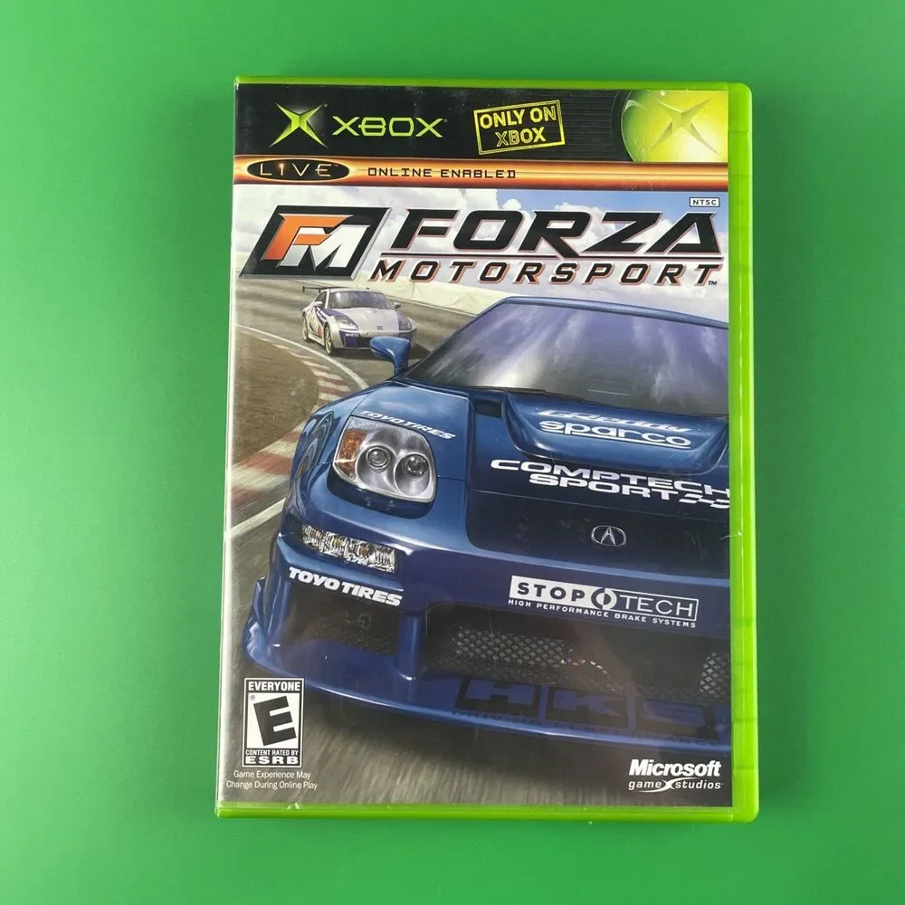 Forza Motorsport (Microsoft Xbox, 2005) Complete CIB with Insert
